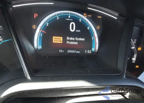 2019 Honda Civic Lx из США, поврежденный, VIN 19XFC2F61KE211436